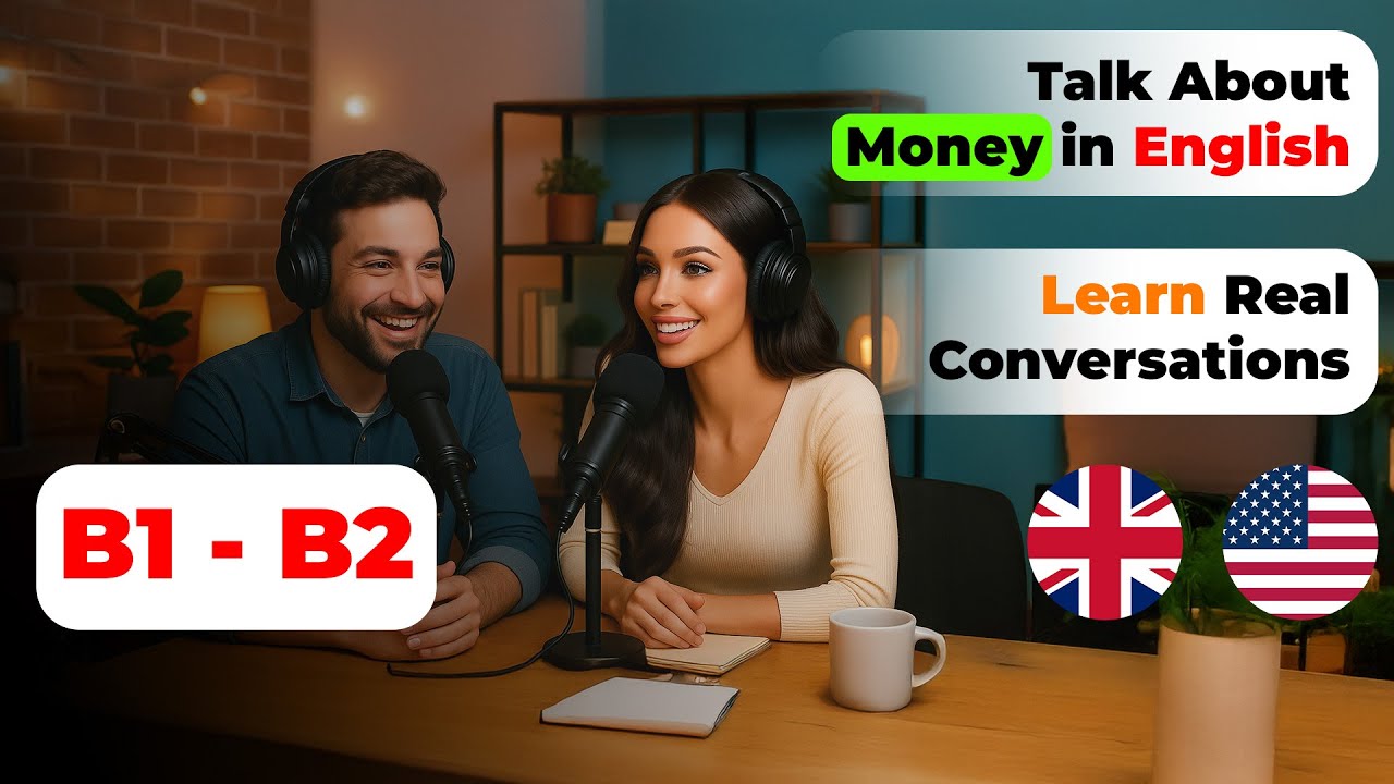 Talk About Money in English | Finance Podcast for English Learners (B1–B2 Level)