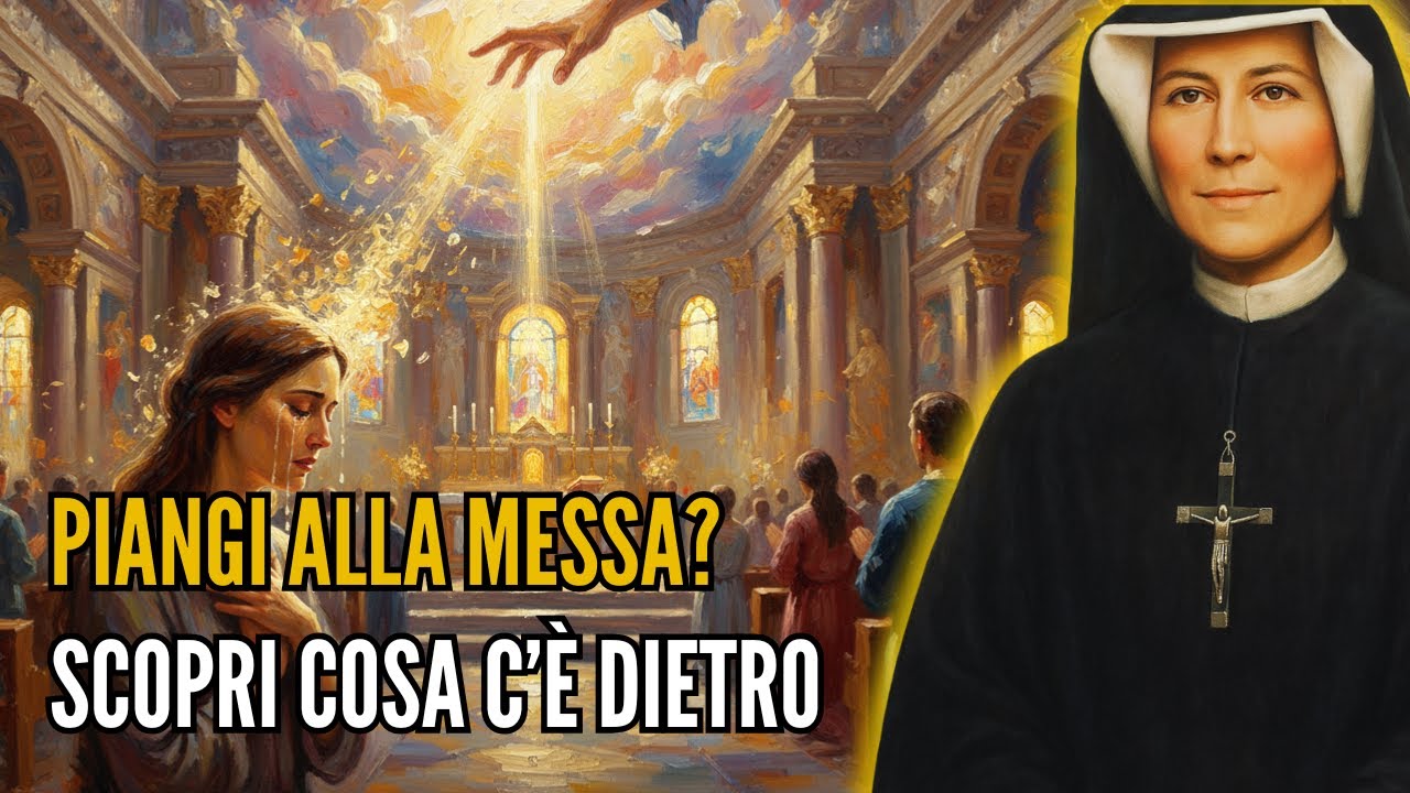 Santa Faustina rivela: Il significato dietro le lacrime versate durante la Messa