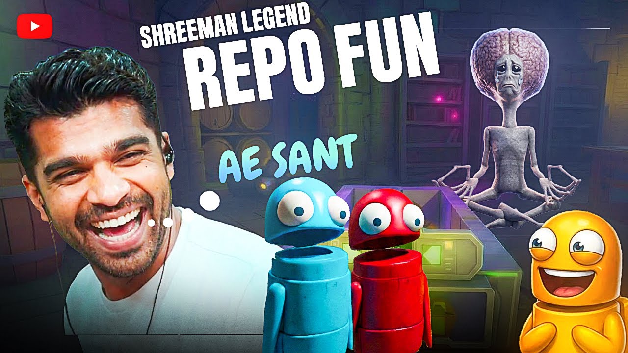 REPO Game Me Sab Pagal Ho Gaye 😂 | Shreeman Legend | #ShreemanLegend #RepoGame #FunnyHighlights