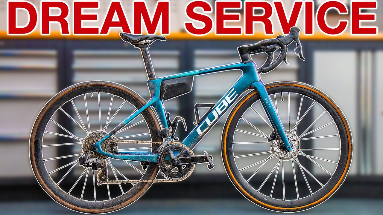 How a pro bike mechanic services a high end Cube road bike - Cube Axial Rebuild