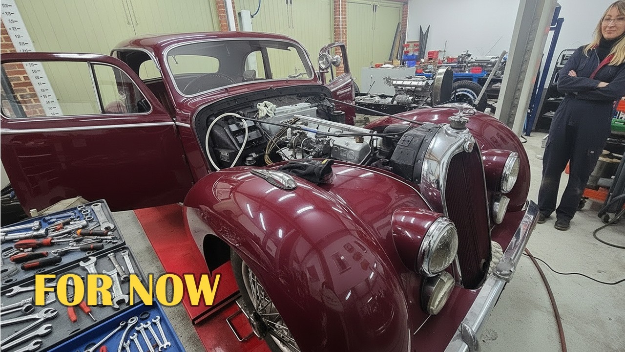 На данный момент | Находка в сарае 1947 года. Реставрация Talbot-Lago, выпуск 9.