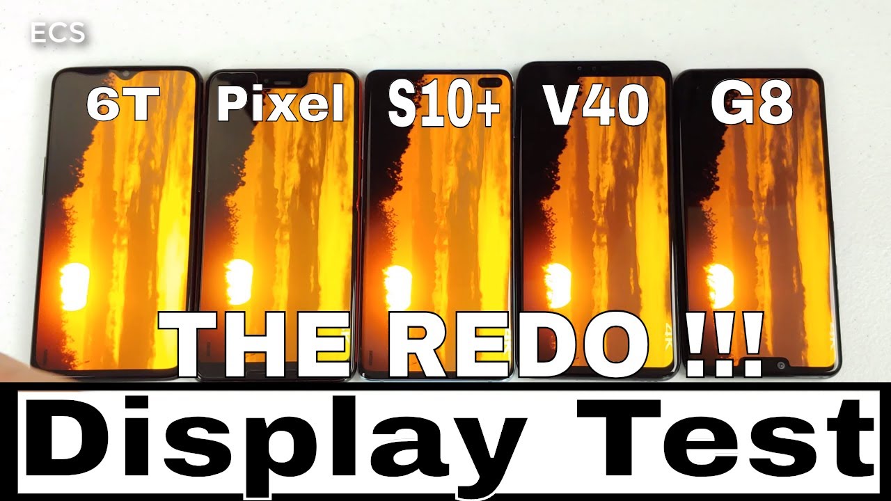 LG G8 VS Galaxy S10+ VS Google Pixel 3XL & More | Display Test 2019 | THE REDO !!! | Same Results !!