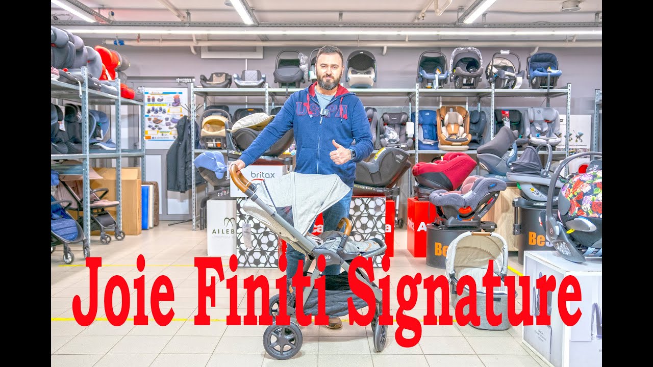 Коляска Joie Finiti серии Signature с люлькой Joie Ramble