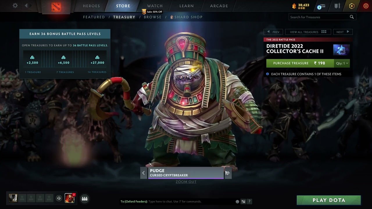 Diretide 2022 Collector's cache II - All the sets