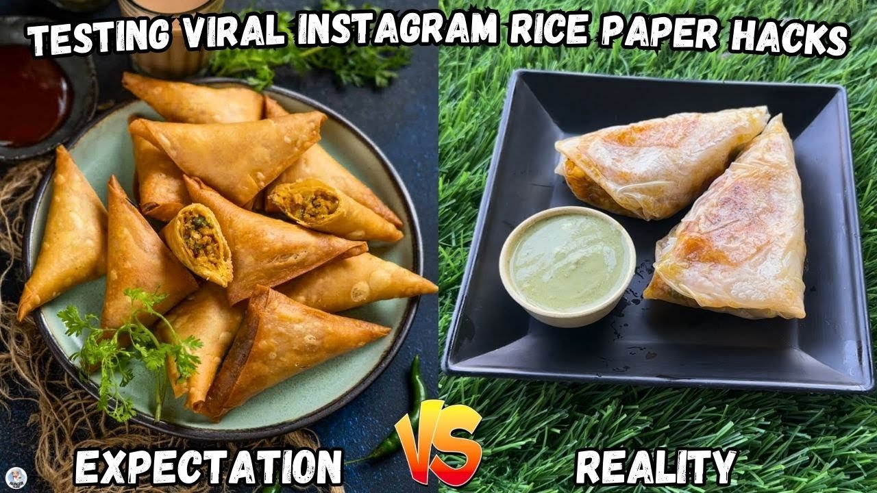 Testing Out Viral Food Hacks | Testing Instagram Korean Rice Paper Hacks | Testing Food Hacks
