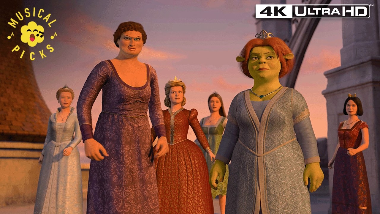 Fiona And The Damsel's Belt Out A Battle Cry To 'Barracuda' | Shrek The Third