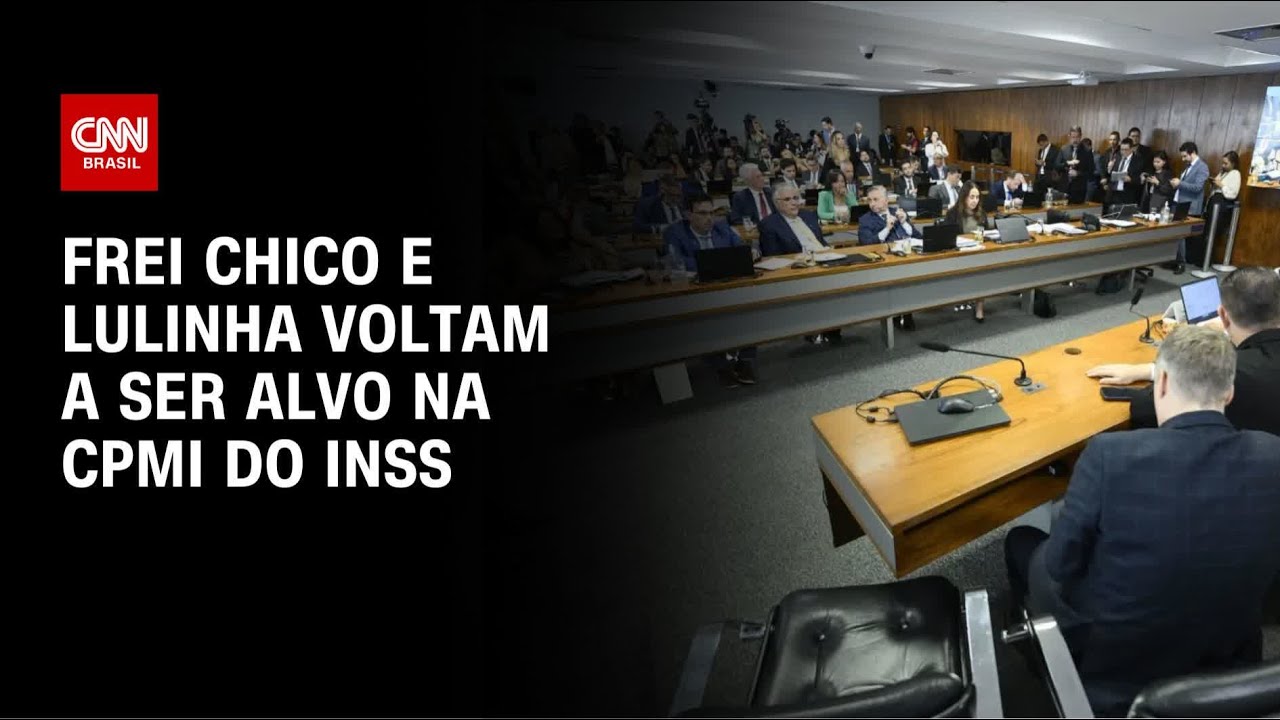 Com pedidos já barrados, Frei Chico e Lulinha voltam a ser alvo na CPMI | AGORA CNN
