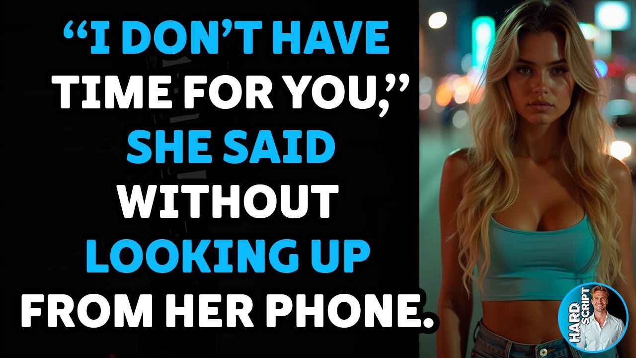 She Was Too Busy For Me — Until I Was Too Busy For Her
