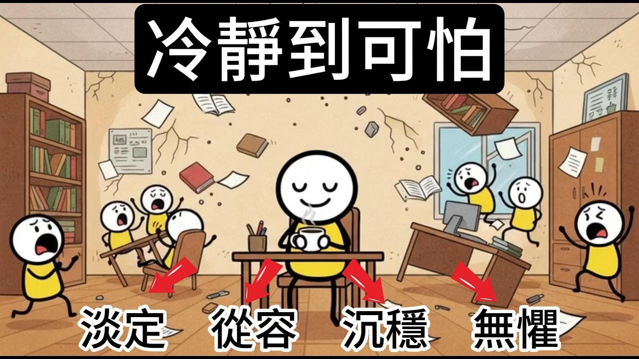 冷静到可怕的人，他们的大脑究竟怎么运作的？