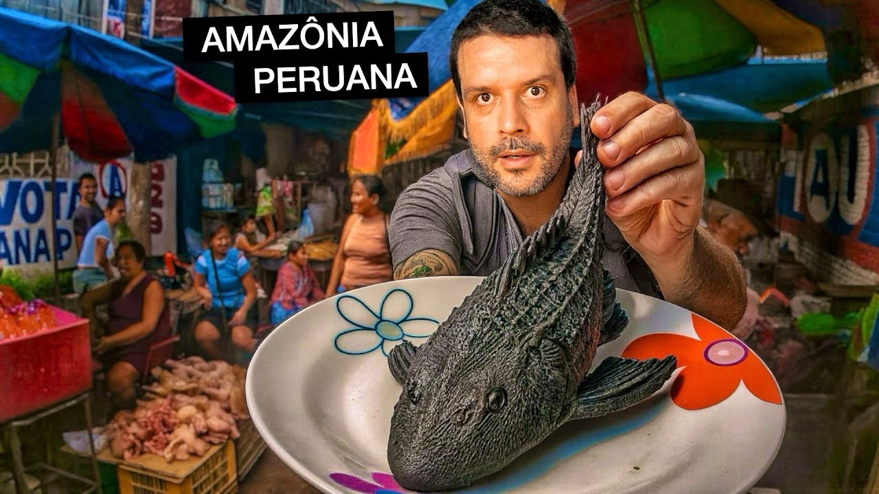 O MAIOR MERCADO da AMAZÔNIA PERUANA!! (provei de tudo) 🇵🇪