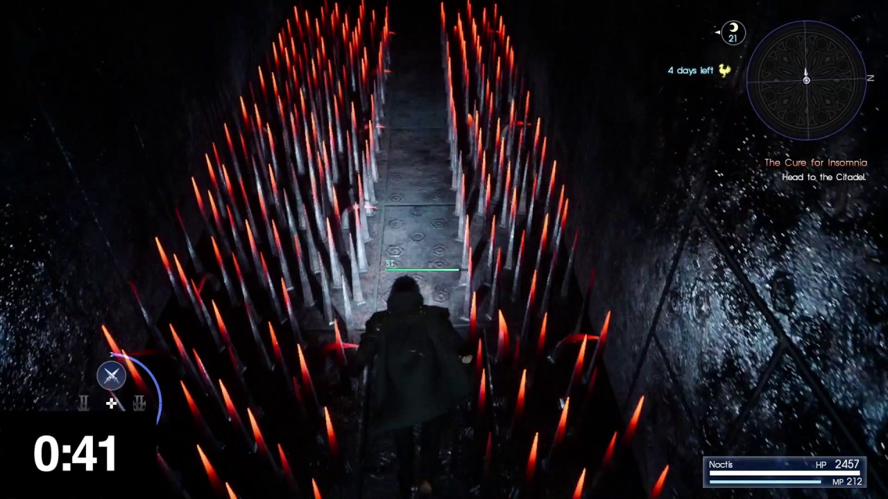 FFXV: Pitioss Dungeon Speedrun 1:28
