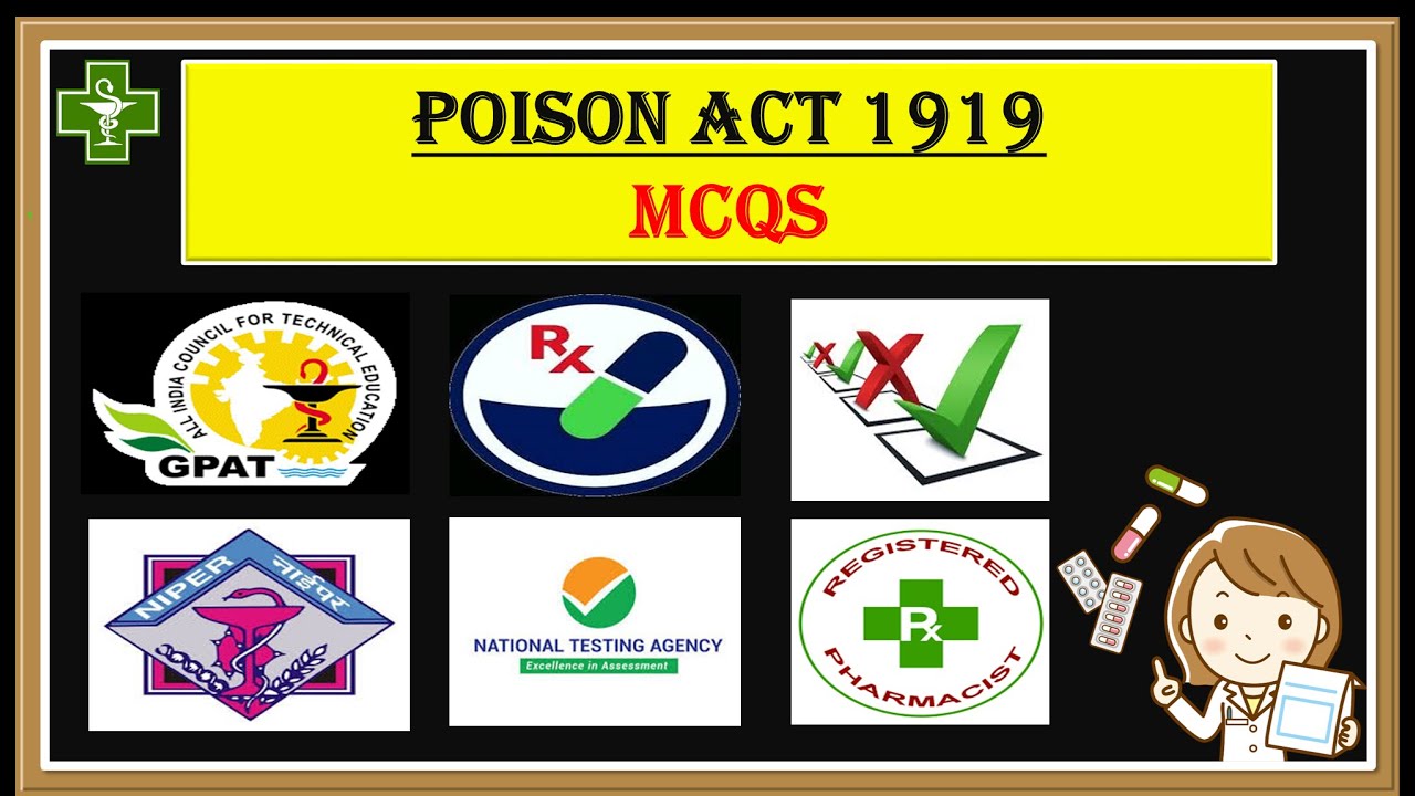 Poison Act, 1919 MCQs