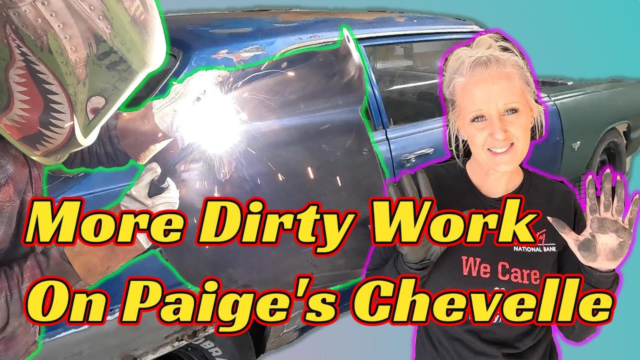 Fixing A Torn Inner Fender and A Little More Color for Paige's Chevelle