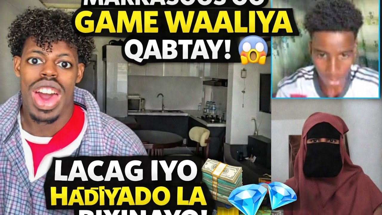 Markasoos oo game waaliya qabtay oo lacag lugu bixinaayo