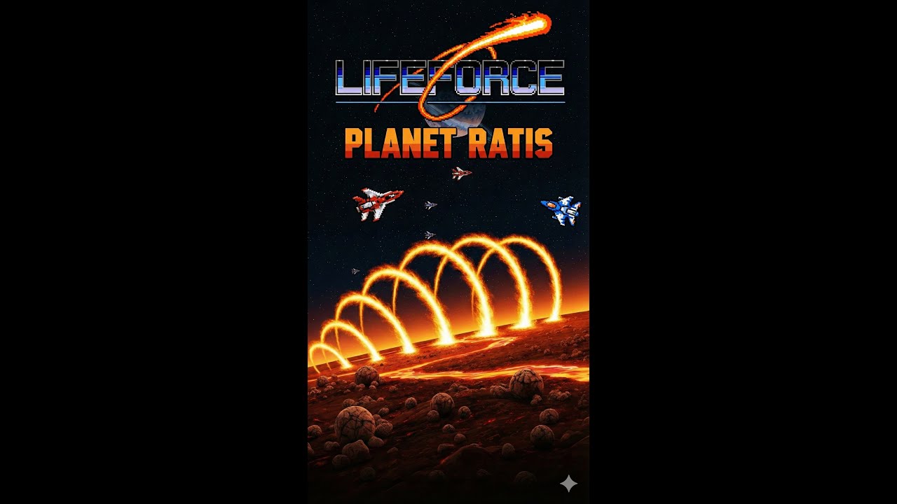 Life Force (NES) - Planet Ratis (Stage 3) | Hard Rock Cover