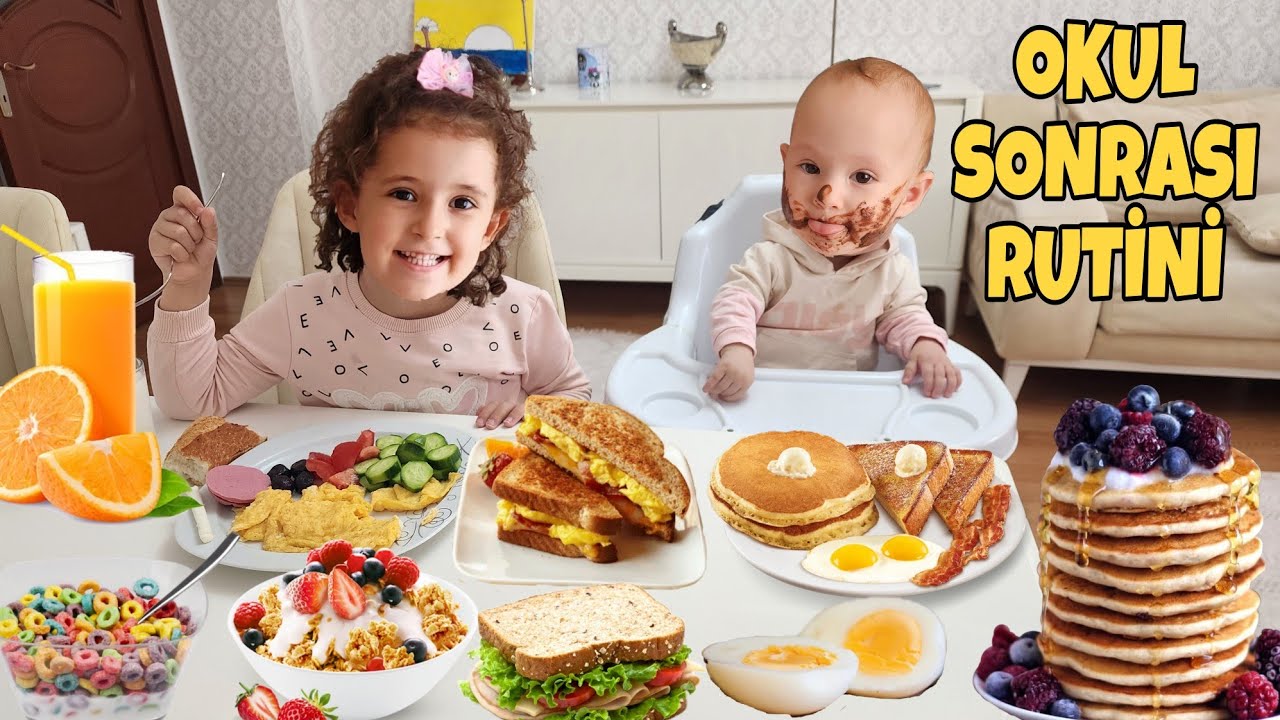 BANU ALYANIN OKUL SONRASI RUTİNİ !! BAHAR BANU ALYA ASEL MİRA !!