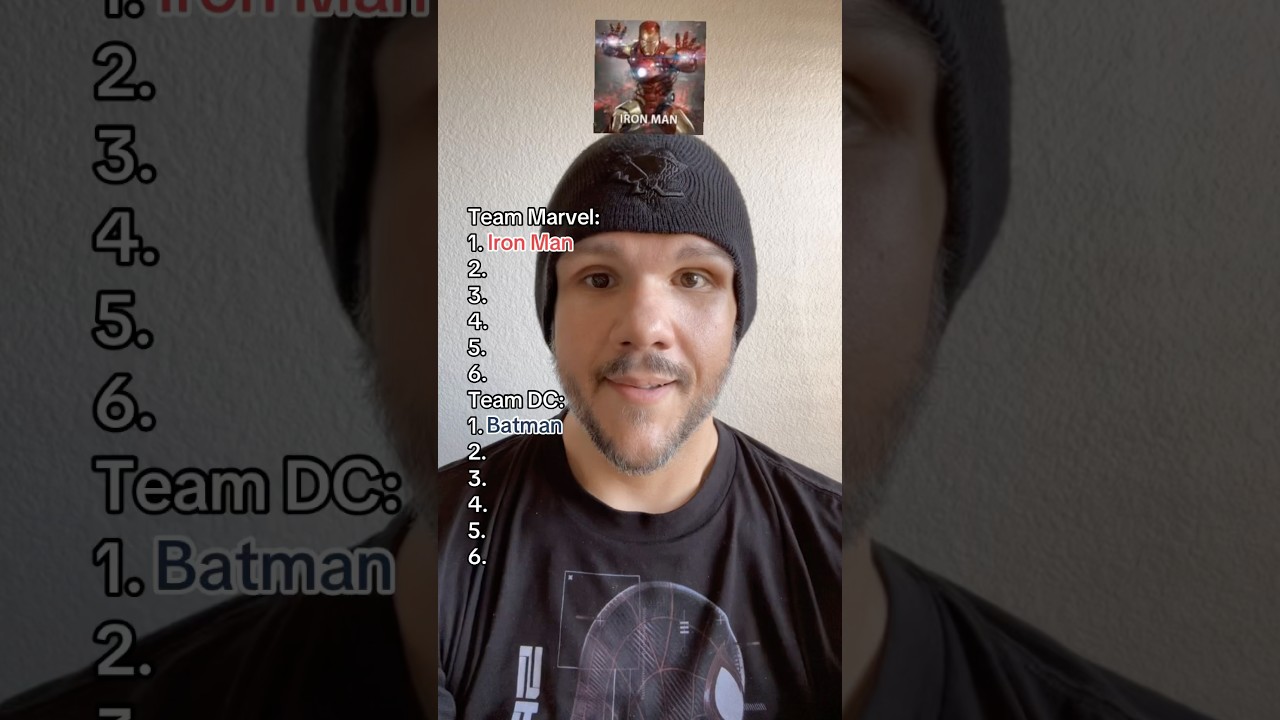 Marvel vs. DC 6v6 (with Iron Man and Batman)