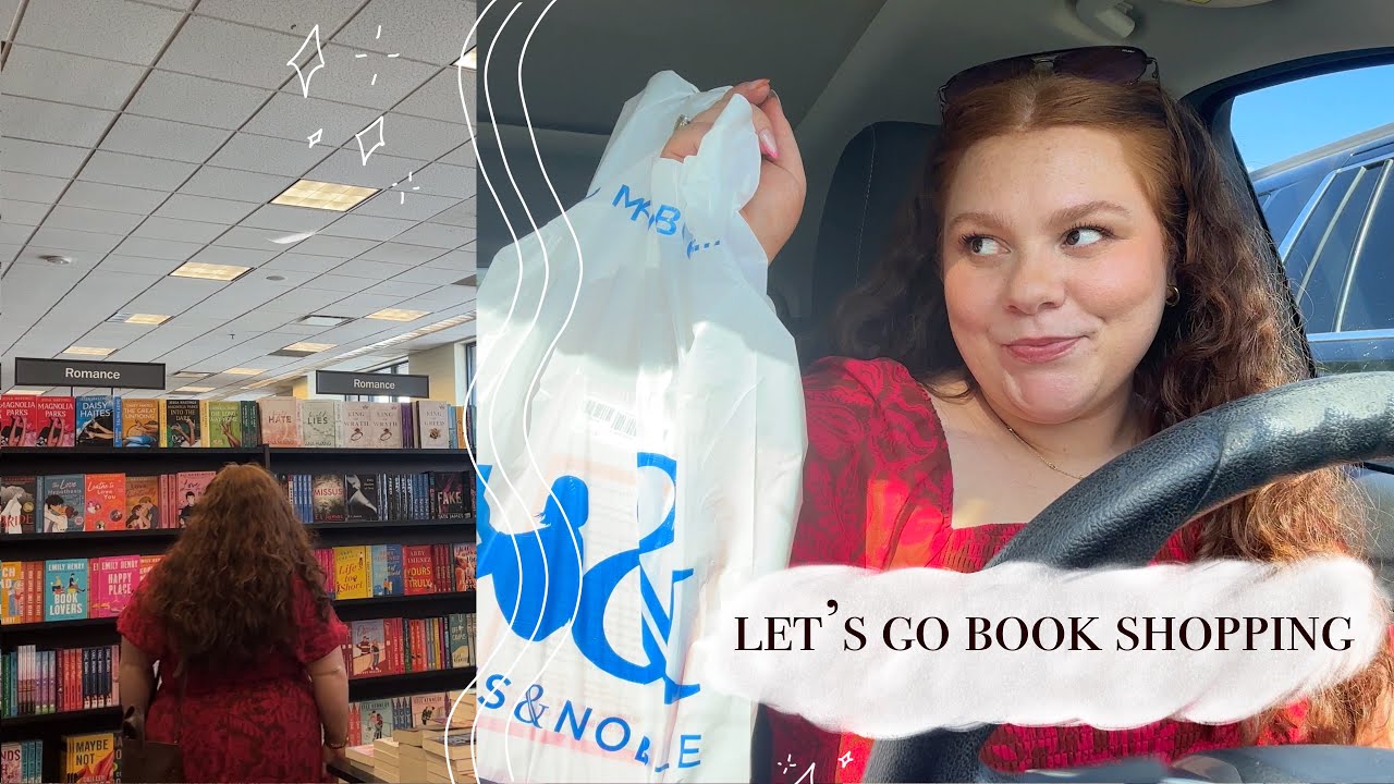 come book shopping with me ⚡️🌺 barnes & noble // second & charles