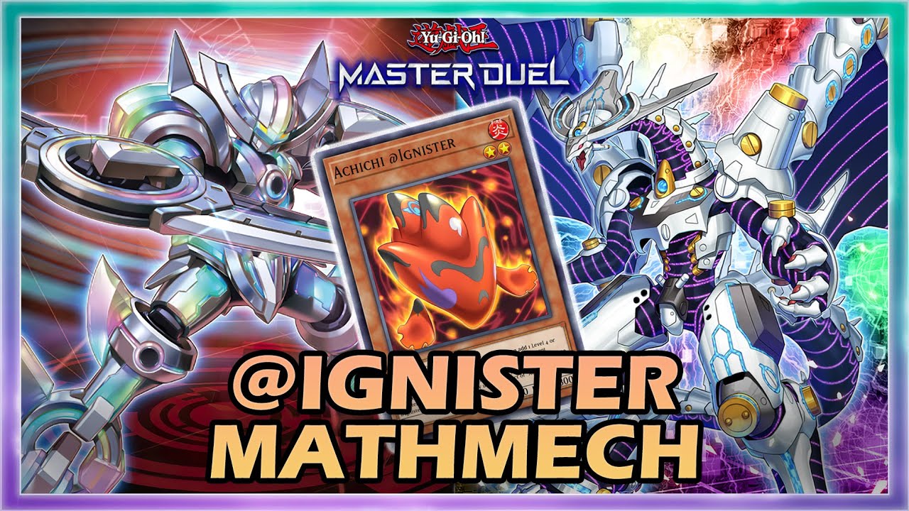@IGNISTER MATHMECH RANKED GAMEPLAY IN YUGIOH MASTER DUEL