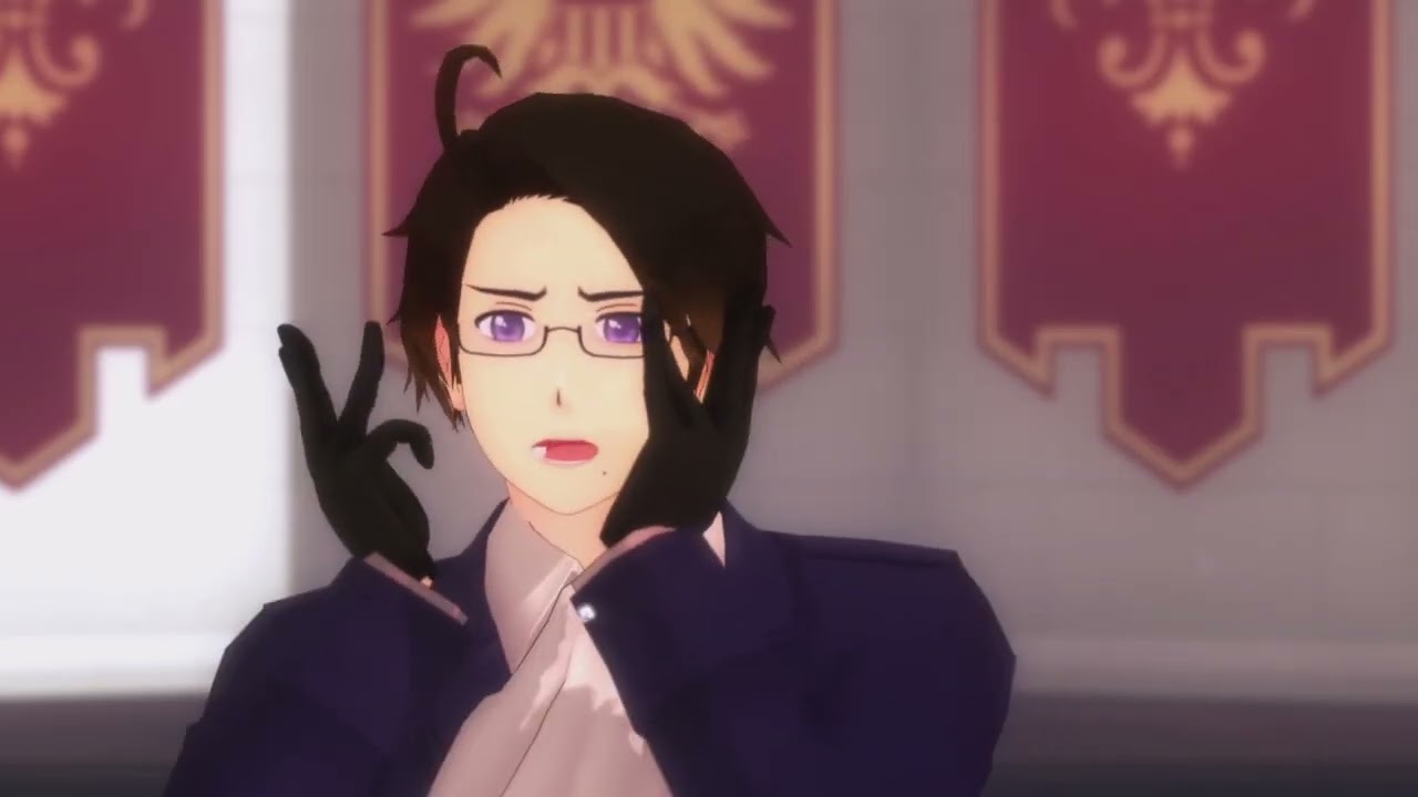 【APヘタリア】ローデリヒ×ワールドイズマイン【MMD】