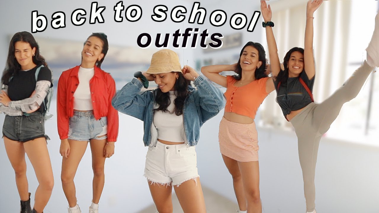 11 Outfits for School *when you have nothing to wear*