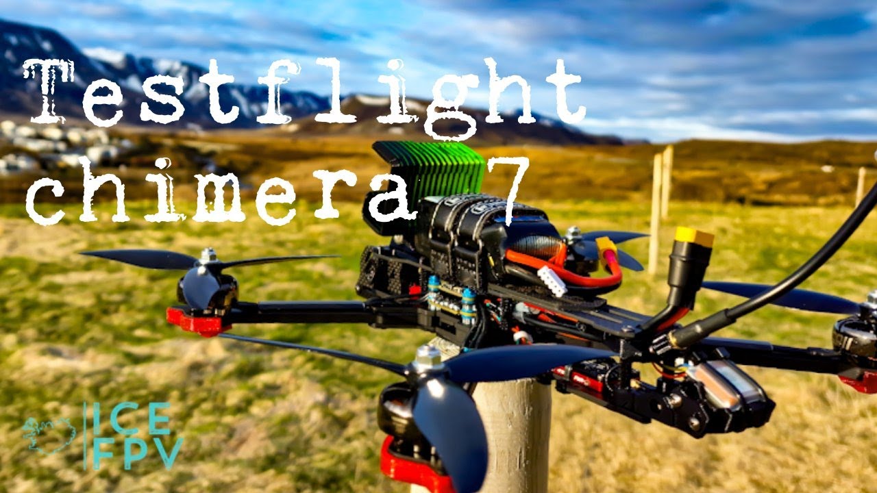 🛠Custom🛠 Iflight chimera 7 first 🚀FPV flight 🇮🇸ICELAND🇮🇸