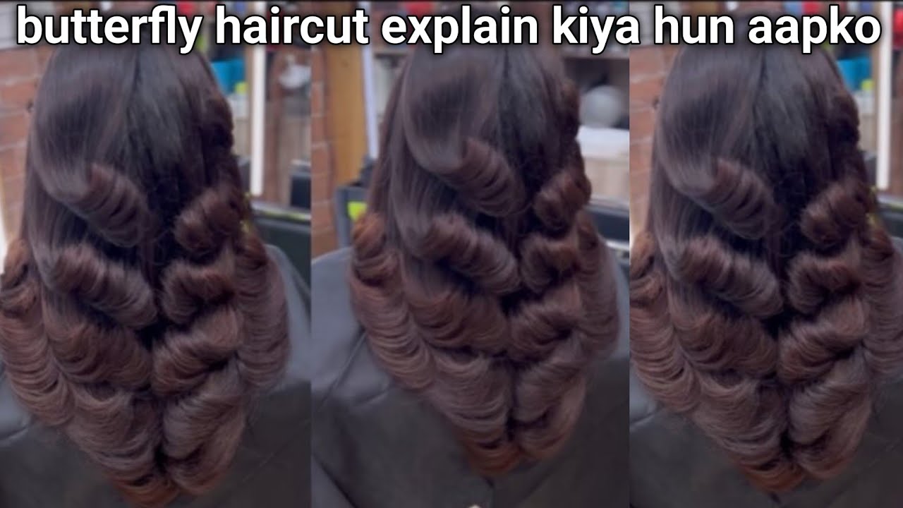 Aaj haam butterfly haircut kiya hua dostho, me   step to step explain Kiya huu Aapko Hindi #youtube
