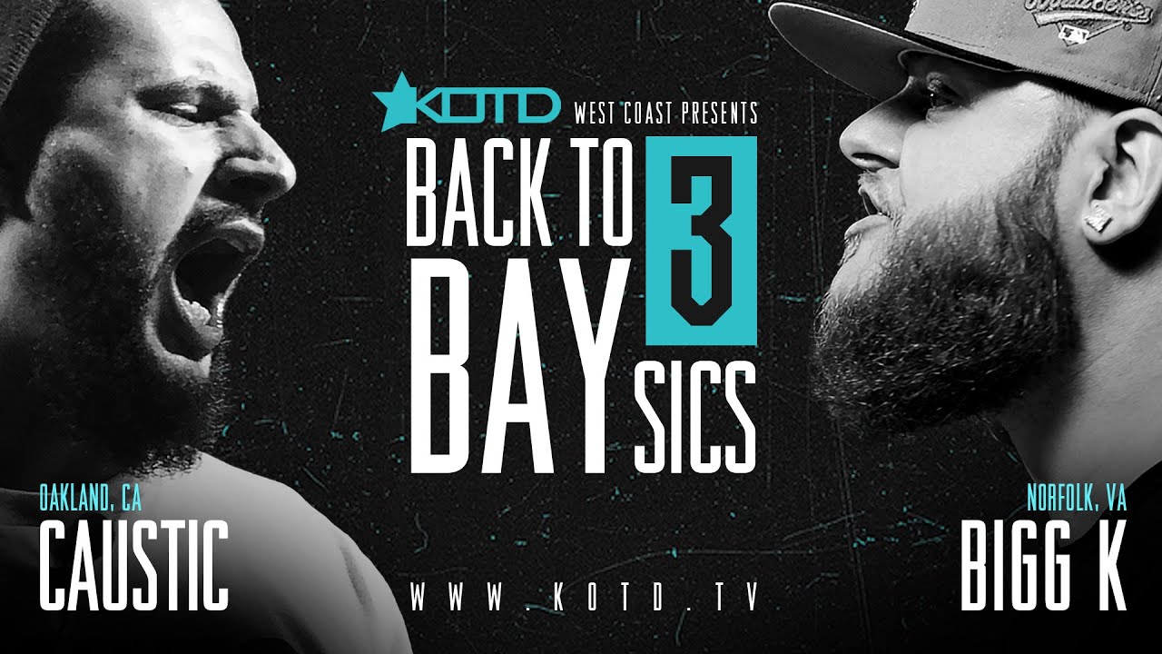 KOTD - Rap Battle - Caustic vs Bigg K | #B2B3