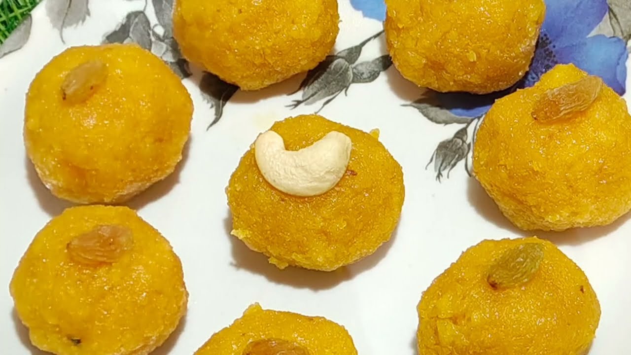 দোকানের মত মতিচুর লাড্ডু বাড়িতেই খুব সহজে বানিয়ে নিন।। Laddu recipe ll