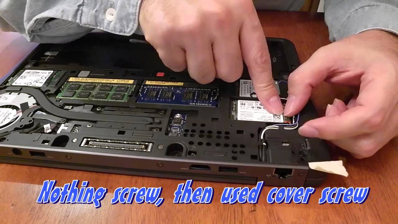 Latitude E7240 upgrade SSD 250GB