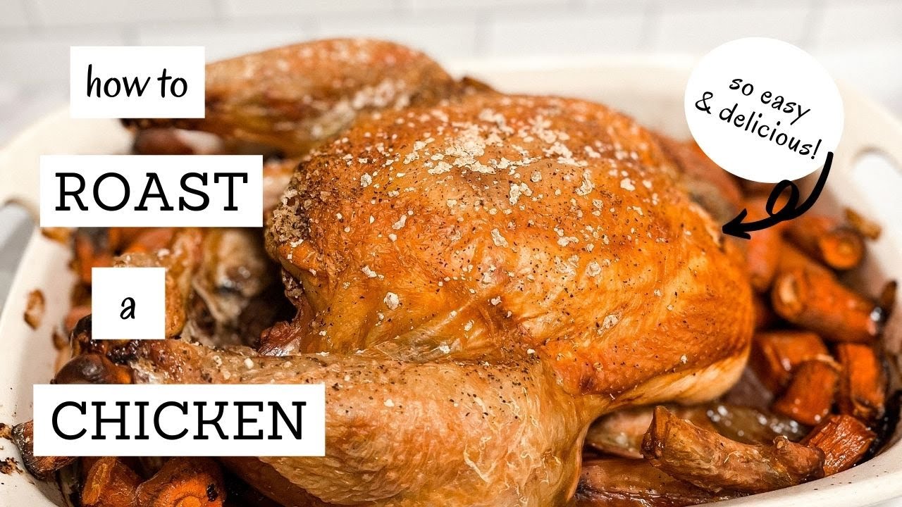 How to Roast a Chicken in the Oven | Bumblebee Apothecary