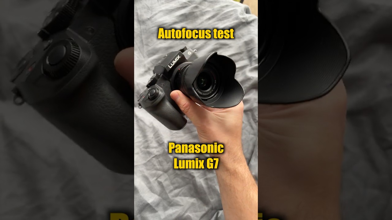 Panasonic Lumix G7 autofocus speed test