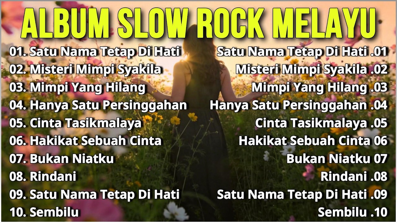 Tanpa Iklan Lagu Malaysia Lama Populer 2025 Lagu Malaysia 90an Full Album🌹