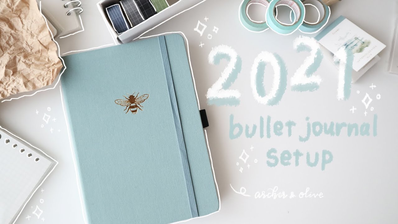 【バレットジャーナル】2021年のバレットジャーナルのセットアップ📖 / bullet journal 2021 setup