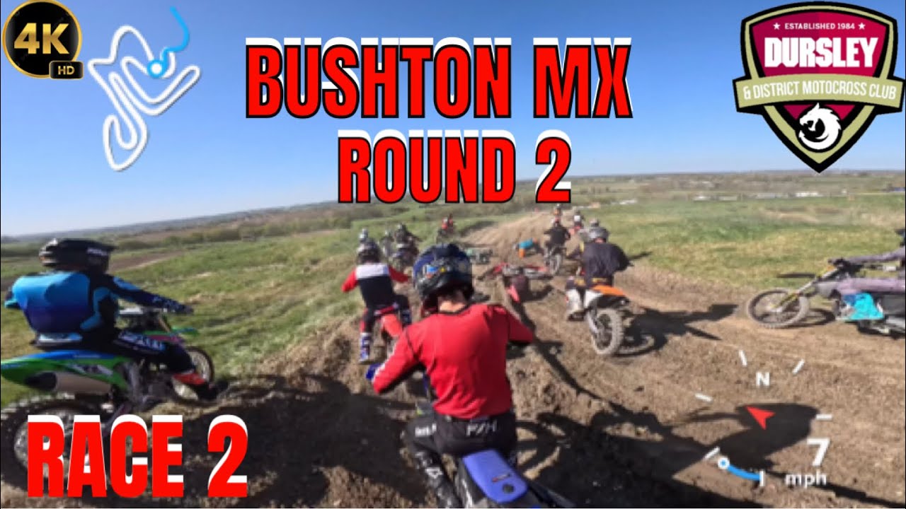 {BUSHTON MX RACE}~[DURSLEY ROUND 2]~[RACE 2]~[HONDA CRF 450R]~[GO PRO HERO 13]~[4K]~[06/04/25]