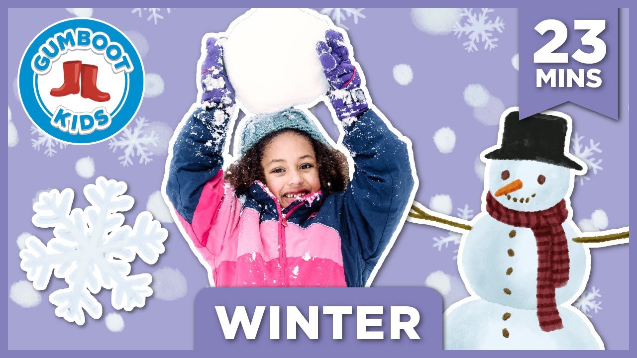 Winter ☃️ Gumboot Kids l Learn About Stars, Beavers and Snow in this Educational Kids Video