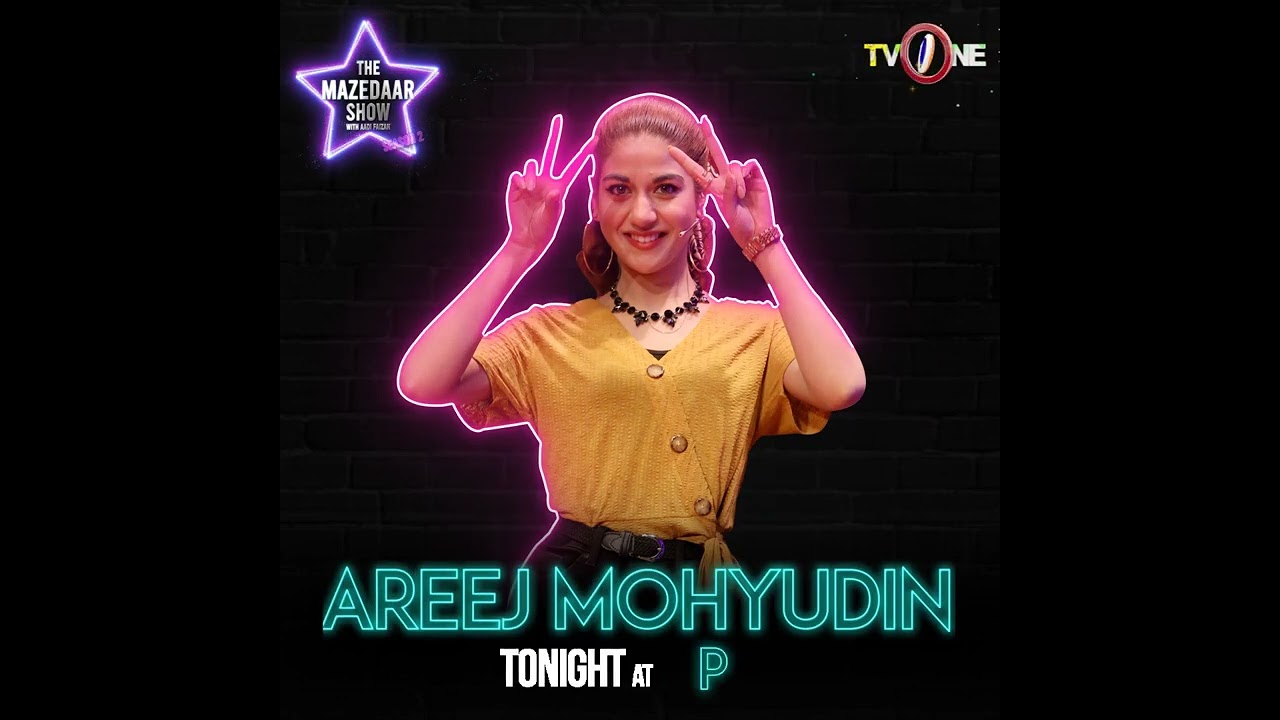 The Mazedaar Show with Aadi Faizan | Season 2 | Areej Mohyudin | Promo | TVONE #Shorts