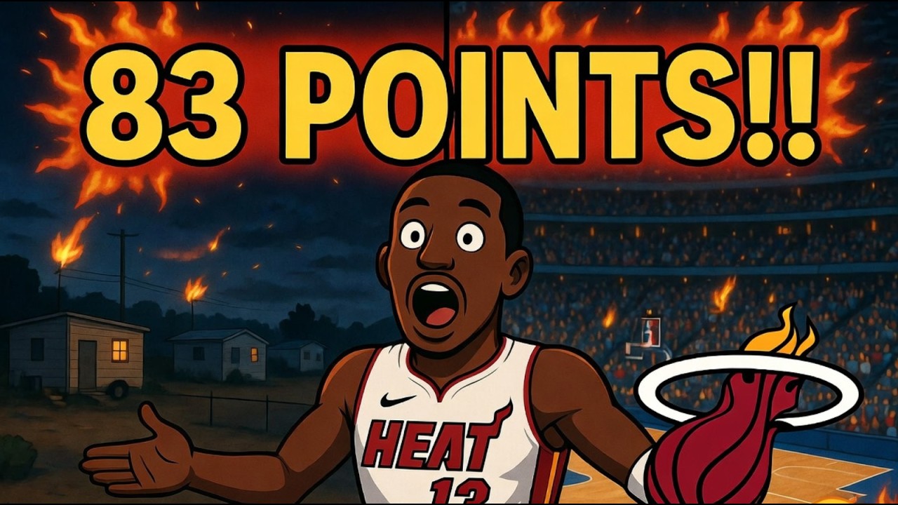 😱 Bam Adebayo SCORED 83 POINTS!💥The NEVER-TOLD Story From Poverty to NBA Legend | Basketball Cartoon