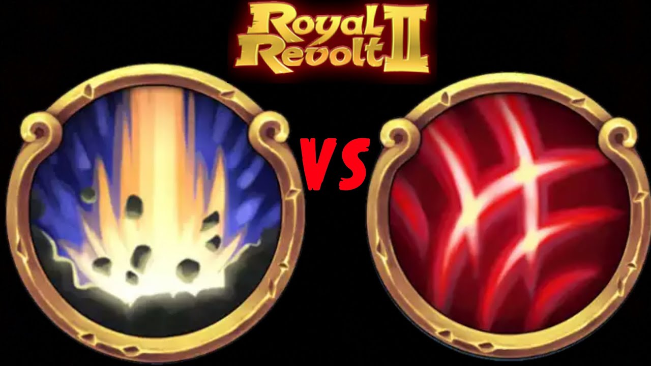 ROYAL REVOLT 2 - HAMMERSTRIKE vs SONIC BLAST (spells test)