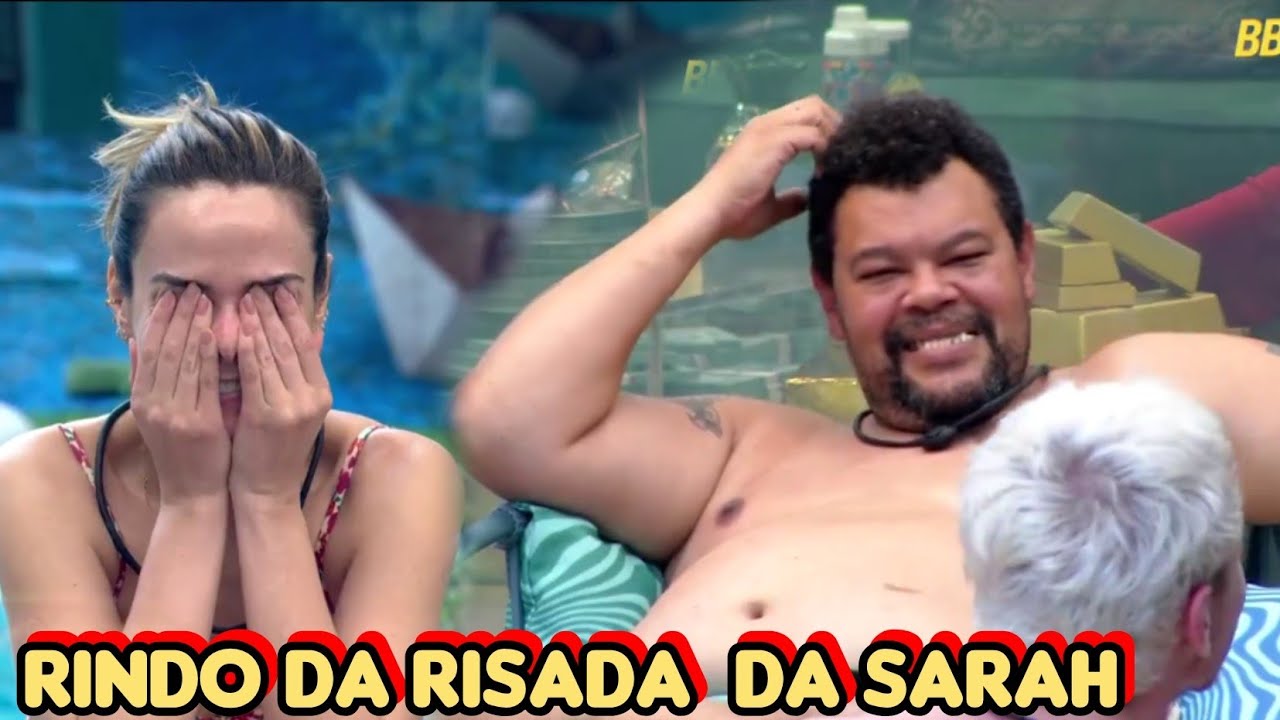 Babu imitando a risada de Sarah e todos riem 🔥