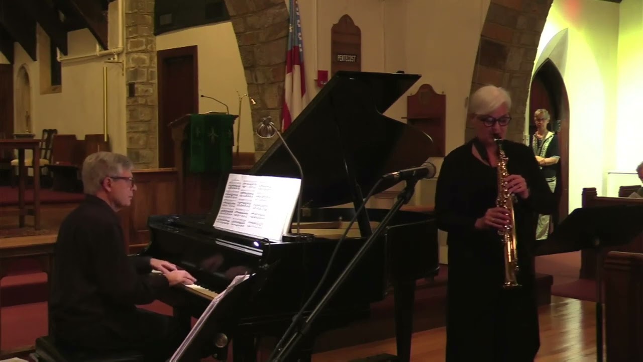 Dichterliebe, by Robert Schumann, performed on soprano saxophone and piano