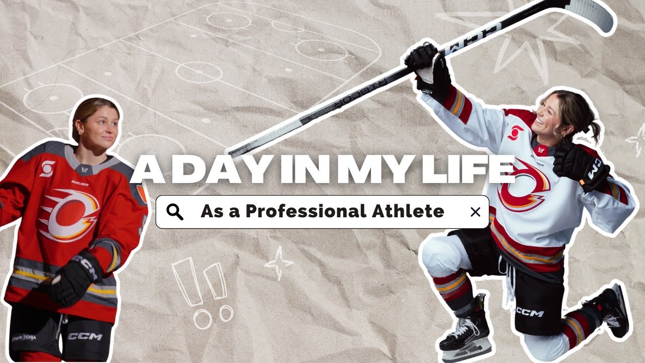 PRO ATHLETE VLOG | PWHL Player - Skate/Workout, Food + YAPPP!
