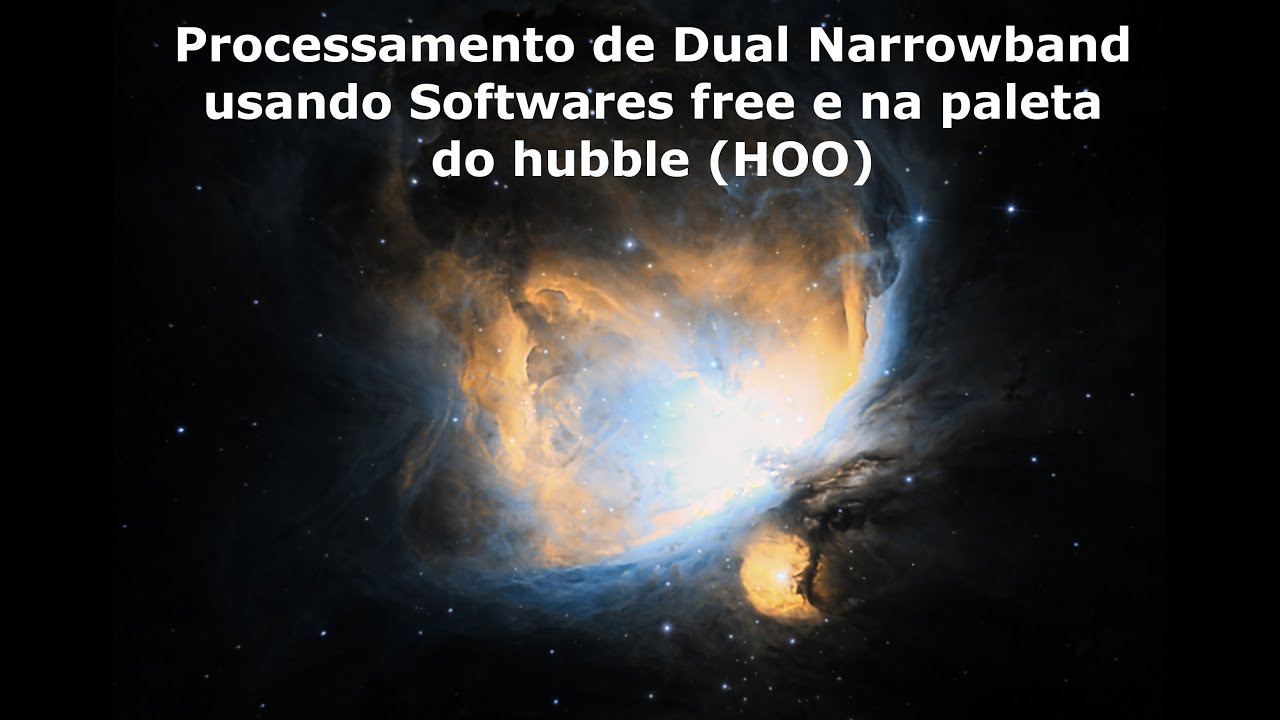 Processando a Nebulosa de &Oacute;rion em Dual Narrowband (HOO) com o Filtro SV220 e DSLR