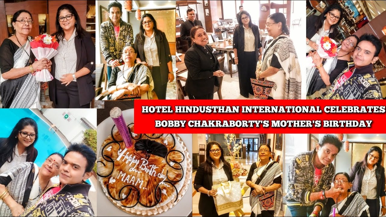 HOTEL HINDUSTHAN INTERNATIONAL celebrates Ma's Birthday❤🙏 @BobbyChakraborty 