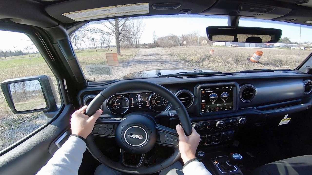 2022 Jeep Gladiator Willys POV ASMR Walkaround and Test Drive