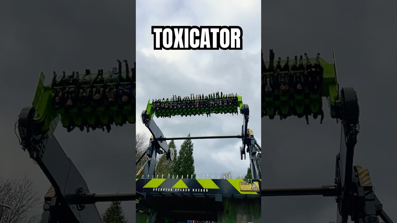 Alton Towers Rides - Slow Motion Shorts ✨‼️ 