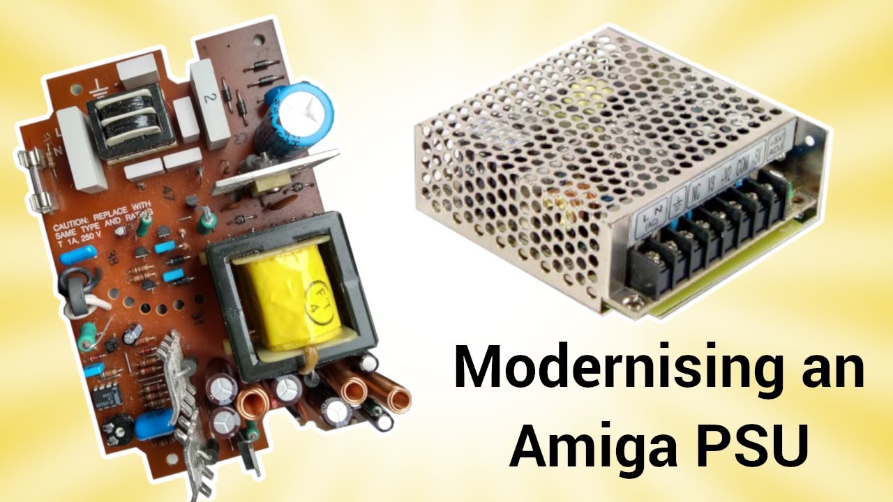 Modernising an Amiga Power Supply