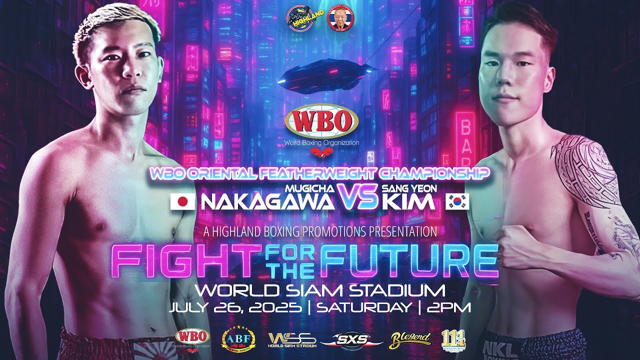 🇯🇵 Mugicha Nakagawa (Japan) vs 🇰🇷 Sang Yeon Kim (Korea) | WBO Oriental Featherweight Championship 🏆