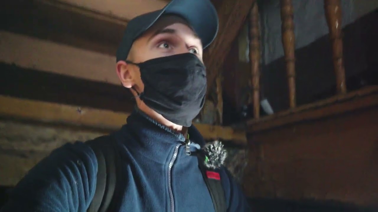 Ryzykowna exploracja częściowo zawalonej kamienicy - Urbex