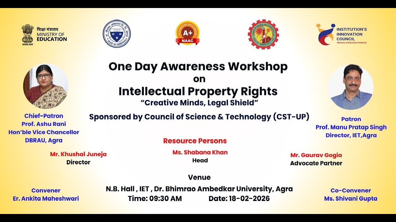 One Day Awareness Workshop on IPR 